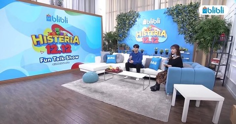 [A,C동]Blibli Histeria 12.12 Livestream - Fun Talkshow with Park Seo Jun